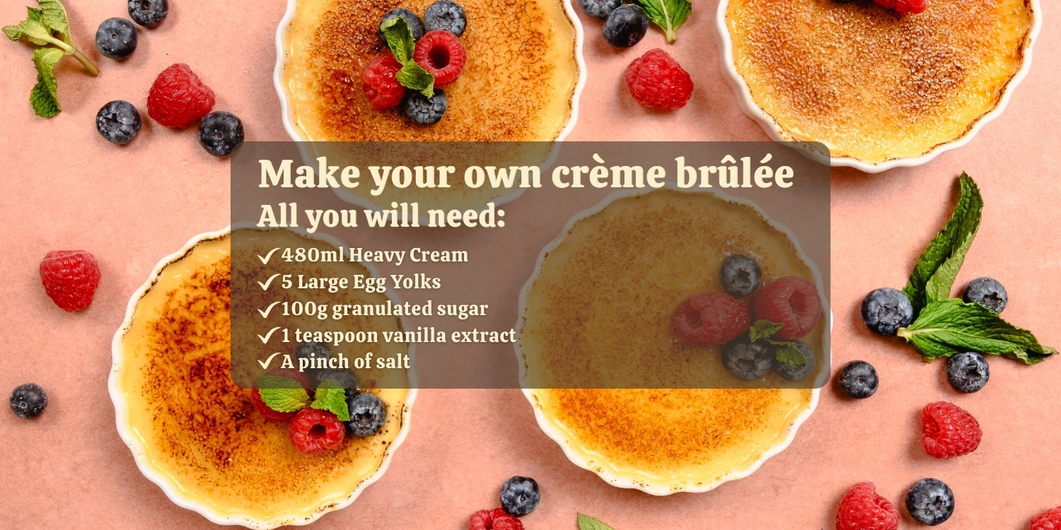 Make Your Own Crème Brûlée