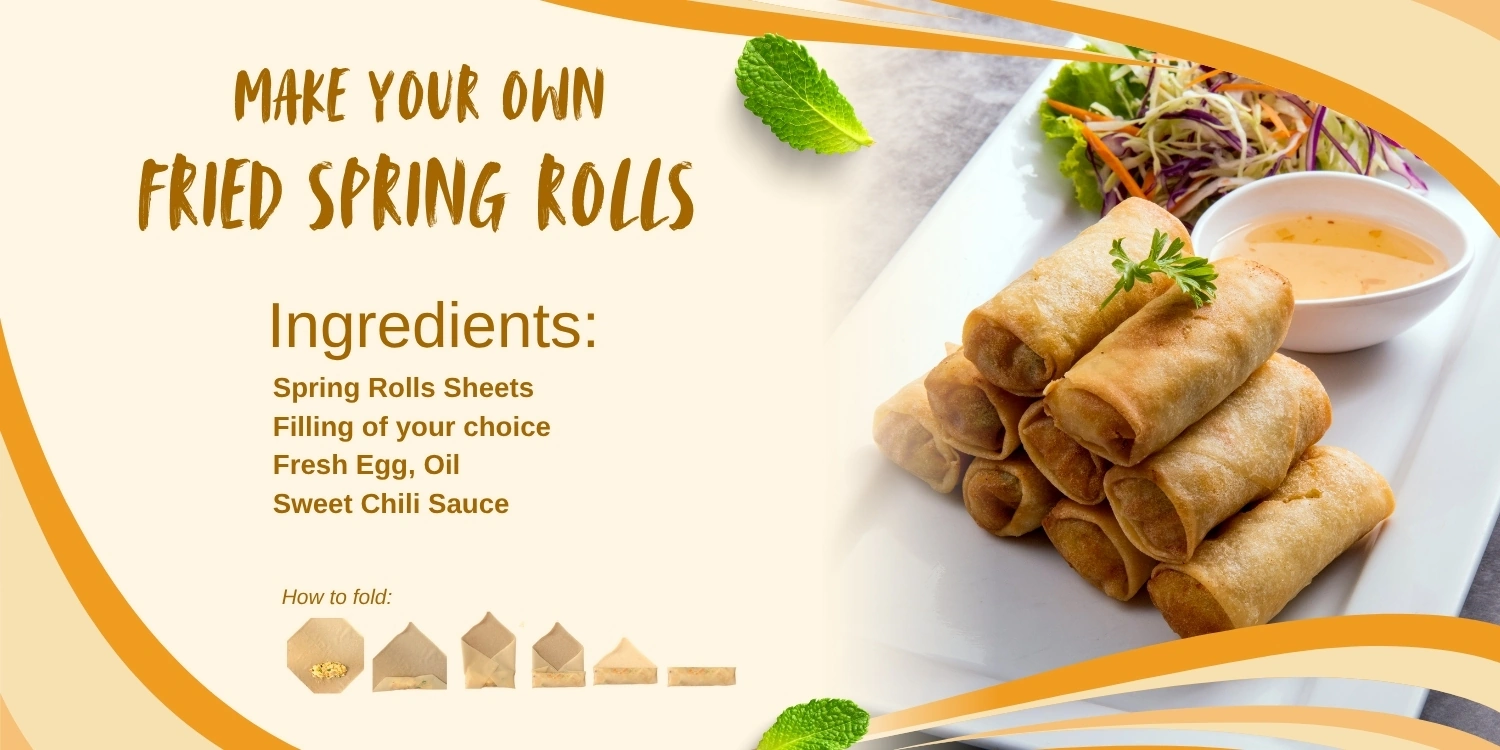 Make Your Own - Fried Spring Rolls