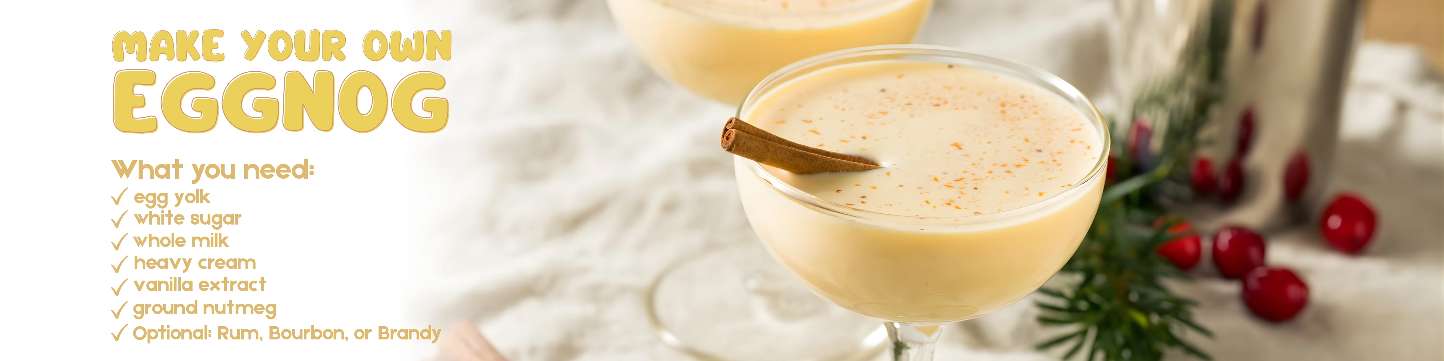 Make Your Own - Eggnog