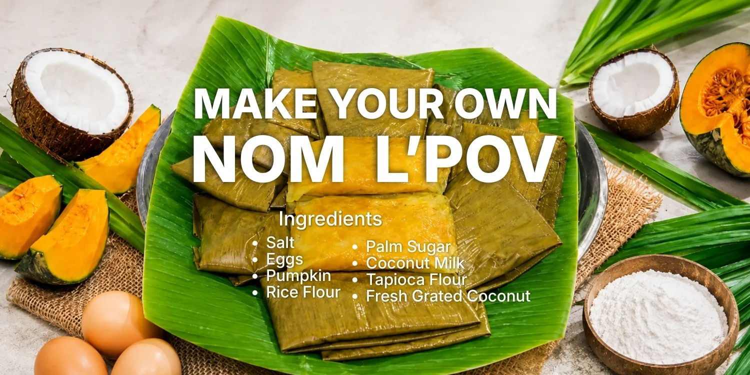 Make Your Own Khmer Pumpkin Cake