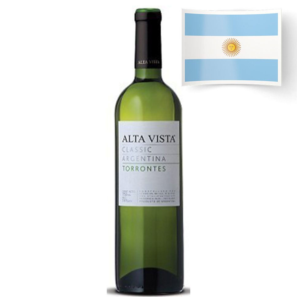 Вино alta vista кл.торр.бел сух 14%750мл (7798057481561)