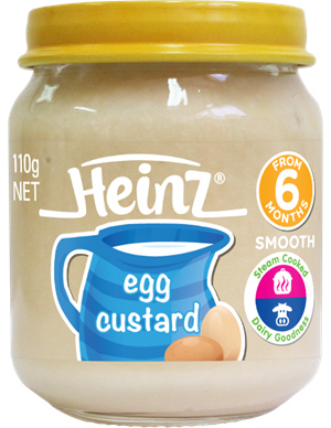 heinz baby custard