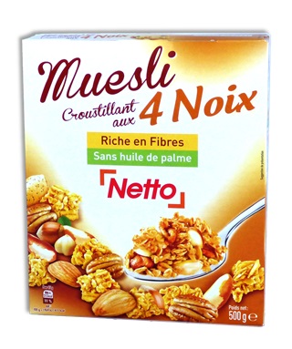 Muesli Nuts Netto Delishop