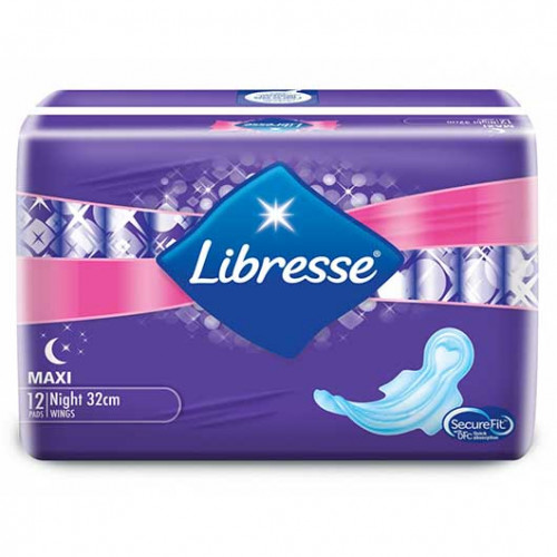 Libresse - Maxi Night Wings Extra Long 